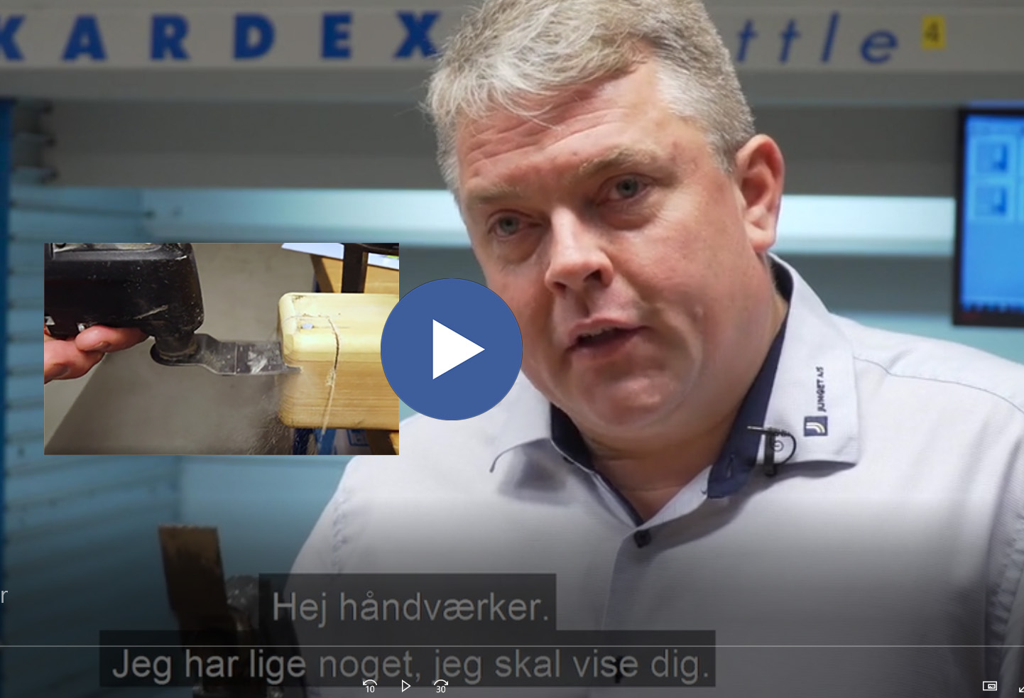 Test af klinger til multicutter